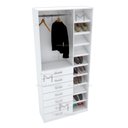 Ver imagem 6 de MÓDULO CLOSET M180.2021.B (SAPATEIRA E GAVETEIRO) MUNDI MOVEIS