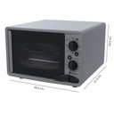 Ver imagem 7 de FORNO ELETRICO LUXO 45L GRAFITE 127 V