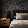 Painel Ripado Eva Laminado Autocolante 10cm Urban Blue Metro - 3
