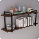 Ver imagem 3 de Prateleira Estilo Industrial para Quarto Parede Gnd Pm 80cm