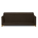Ver mais imagens de Sofá Cama 3 Lugares 2,00m Agnes Suede Marrom Adonai Estofados