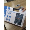 Ver imagem 7 de Parafusadeira Furadeira Profissional 12v com 2 Baterias Maleta e Acessórios Leve Compacta Potente