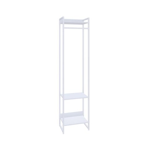 Estante Closet c/03 Prateleiras Dynamica 45 cm Est.Branca