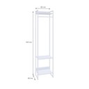 Ver imagem 2 de Estante Closet c/03 Prateleiras Dynamica 45 cm Est.Branca