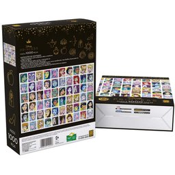 Quebra Cabeça Princesas Disney 1000 Peças Grow - 3