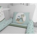 Ver imagem 4 de Kit Berço Enxoval de Bebê Dinossauros Verde