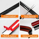 Ver imagem 4 de Cantoneira Metalizada Auto Colante PVC 15mm P Decoracao de Moveis e Paredes Preto 5m