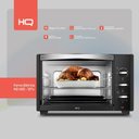 Ver imagem 2 de Forno Elétrico Hq 48 Litros Hq48d 1600w Preto 127v