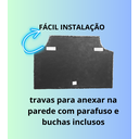 Ver imagem 3 de Cabeceira Luxo Cama Box Solteiro Cinza Corino com Tachas