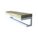 Ver imagem 3 de Toalheiro com Prateleira Strassis Design Sd-4004 40 Branco