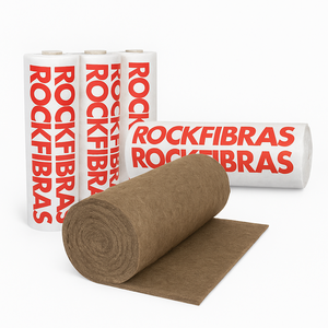 Manta Lã de Rocha Padrão 8000 X 1200 X 51 Mm - 32kg/m3 - 1 Unidade 9,6m2