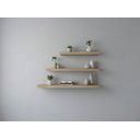Ver imagem 3 de Kit 3 Prateleiras Mdp 60x20 + 40x20 + 80x20 com Suporte