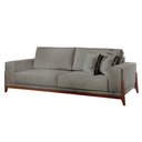 Ver imagem 4 de Sofá Fixo Magnus 2 Lugares Luxo 170cm Castellar Móbile Cinza