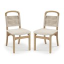 Ver imagem 1 de Kit com 2 Cadeiras de Jantar Encanto - 3370 Mmj-nc Nc-amendoa Nc-189a Chic