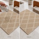 Ver imagem 3 de Aparador Louças Escorredor Alta Absorção Geométrico 45x40 cm:Kit 2/Bege