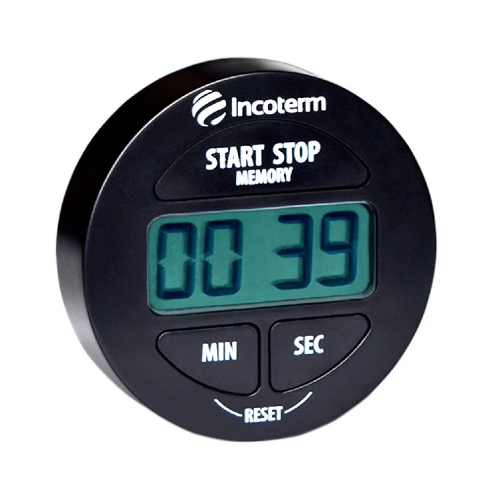 Timer Digital com Cronômetro e Alarme Sonoro Contagem Progressiva e Regrassive de 99min 59seg - 1