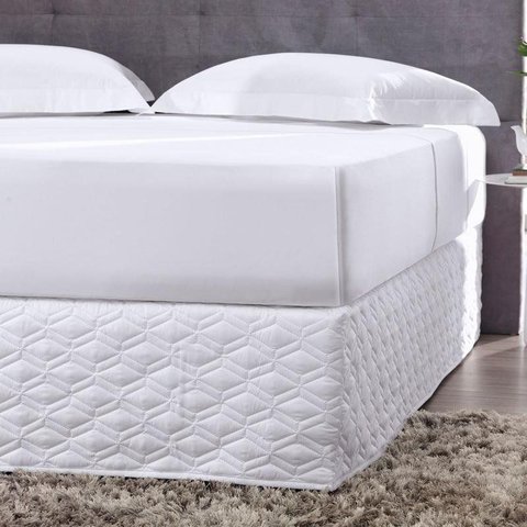 Saia Box Altenburg Solteiro Easy Fit - Branco