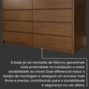 Ver imagem 7 de Cômoda 8 Gavetas Sofisticada MDF Pacioli Marrom/Ambar