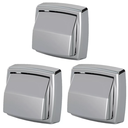 Ver imagem 2 de Kit 3 Acabamento Valvula Descarga Deca Hydra Max Abs Cromada