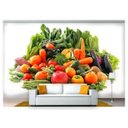 Ver imagem 1 de Papel de Parede Frutas Vegetais Sacolão 3d Al228
