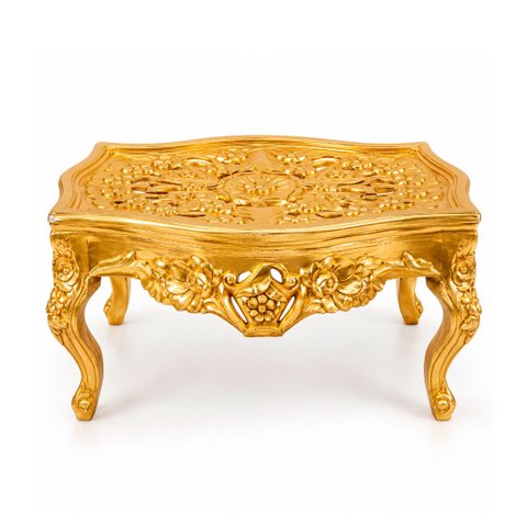 Mesa de Centro Dourado 50x68x103cm