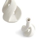Ver imagem 3 de Vaso Espiral Vazado Decorativo 20x11cm