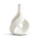 Ver imagem 2 de Vaso Espiral Vazado Decorativo 20x11cm