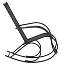 Ver imagem 3 de Cadeiras Balanço Fibra Sintética Varanda Piscina Área Trama Original