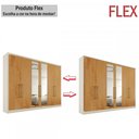 Ver imagem 5 de Guarda Roupa Argos 6 Portas Espelhado Mdf - Mademarcs