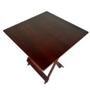 Ver imagem 6 de Mesa Dobrável 70x70cm em MDF Ultra Plus Imbuia Marrom