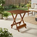 Ver imagem 7 de Mesa Dobrável 70x70cm em MDF Ultra Plus Imbuia Marrom