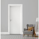 Ver imagem 2 de Porta semi-sólida lisa com fundo primer 210x62cm