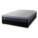 Ver imagem 3 de Conjunto Cama Box Viúva Dakota Preto 128x188x57 Espuma D33
