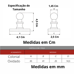 Prendedor Fixador, Tipo Trava Porta Esférico Universal Resistente, Preto - 3