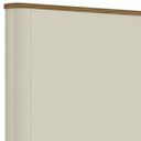 Ver mais imagens de Rack Sala com Painel para Tv 75 Pol 4 Portas Brise 180cm Pés Dourado Clio I03 Louro Luna - Lyam