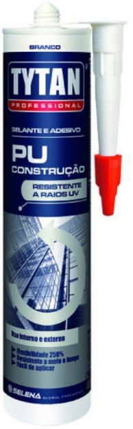 Selante PU Construção Branco 400g Profissional Tytan - 1