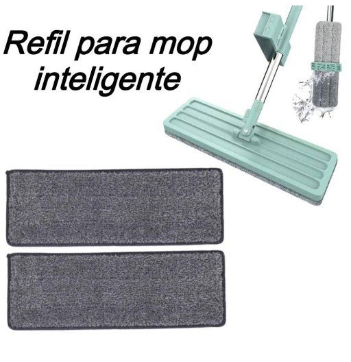 Mop Flat Retrátil 360° com Refil - Esfregão Rodo Mágico, 134 Cm - 6