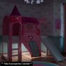 Cama Infantil com Escorregador Barraca 1 Torre e LED Castelo Princesa P13 Branco/Rosa - Mpozenato - 2