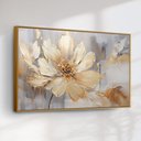 Ver imagem 3 de Quadro Decorativo Flor Dourada