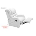 Ver imagem 3 de Poltrona de Amamentação Imperial Zero Wall Couro Ecológico 