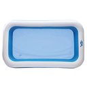 Ver imagem 4 de Piscina Inflável 1.500 Litros Retangular Pvc 305 X 183 Cm Vg+