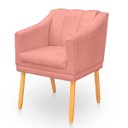 Ver imagem 5 de Poltrona Cadeira para Sala Confortável e Moderna Mila Suede