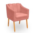 Ver imagem 4 de Poltrona Cadeira para Sala Confortável e Moderna Mila Suede