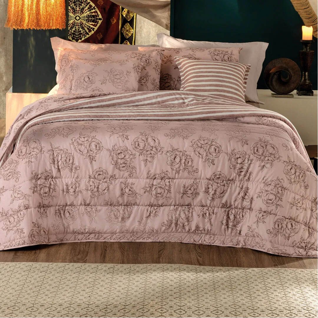 Jogo de Cama - Queen Size - Crystal - 4 Peças - 100% Algodão - Teka - 2