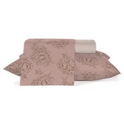 Jogo de Cama - Queen Size - Crystal - 4 Peças - 100% Algodão - Teka - 3