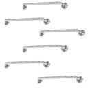 Ver imagem 1 de Alça de Apoio Barra Inox 60cm Kit 6 Unidades Segurança Banheiro Box Idoso Cadeirante