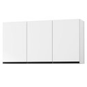 Ver imagem 1 de Armario Aereo 3 Portas 118 cm Suecia Branco Rudk