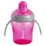 Copo Infantil Antivazamento Com Alça Para Bebê Com Bico Rígido Clingo - Rosa - 1