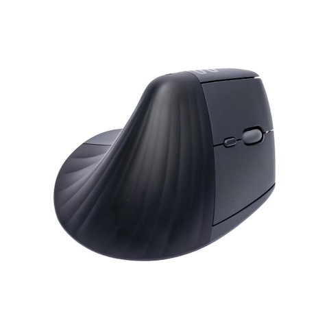 Mouse sem Fio Multilaser - Ergonômico Vertical - 1600dpi - 2.4ghz - Preto - Ms17