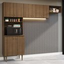 Ver imagem 1 de Armário de Cozinha Compacta 235cm Rustic Gourmet Madesa Xb03